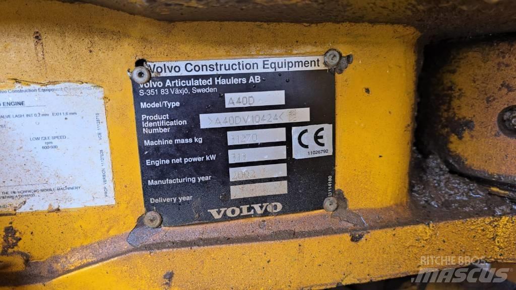 Volvo A 40 D Camiões articulados