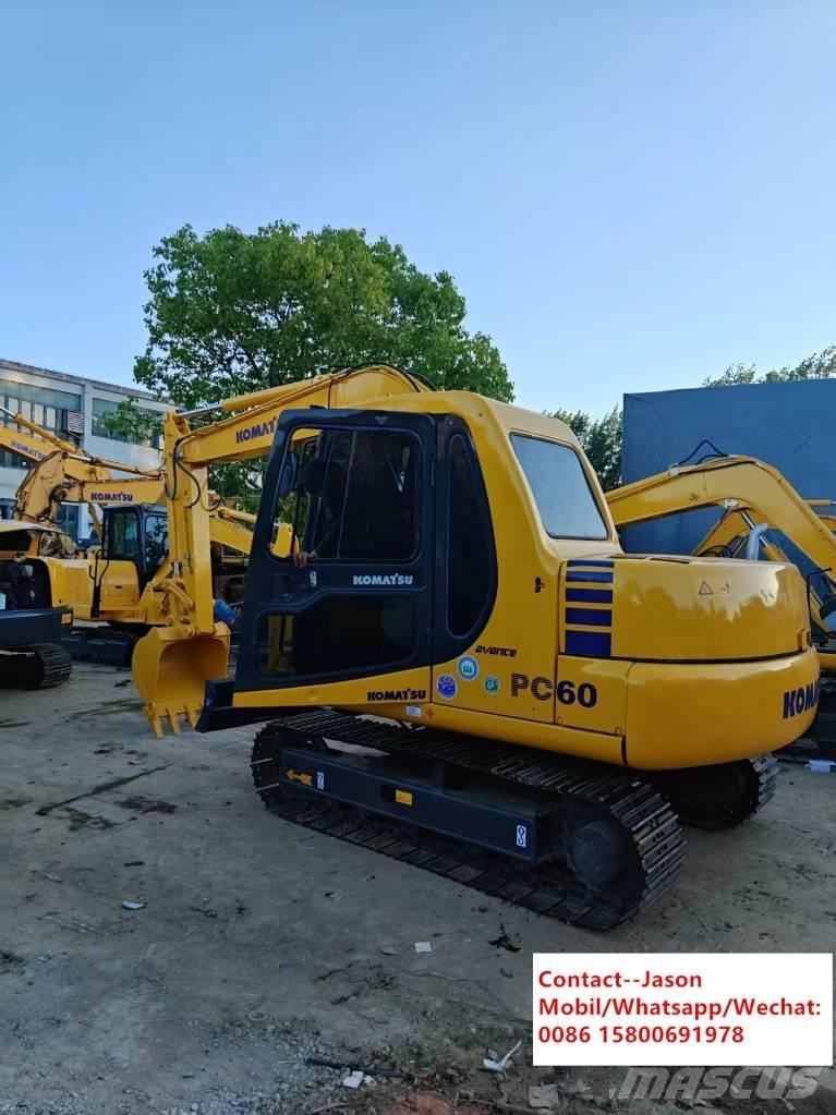 Komatsu PC 60 Mini Escavadoras <7t