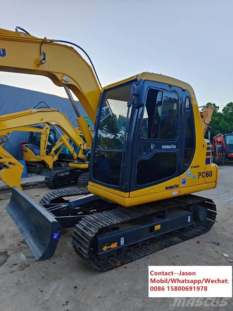Komatsu PC 60 Mini Escavadoras <7t