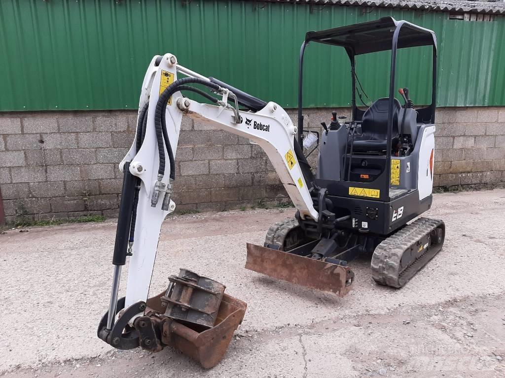 Bobcat E 19 Mini Escavadoras <7t