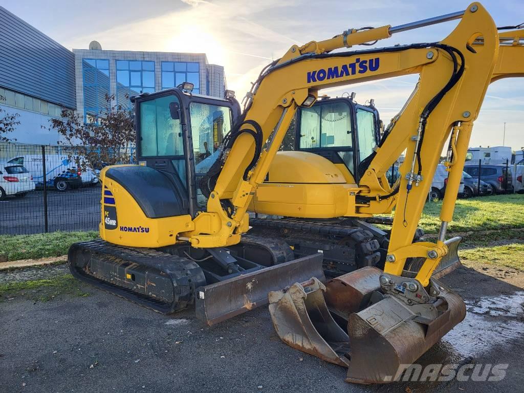 Komatsu PC45MR-5 Mini Escavadoras <7t