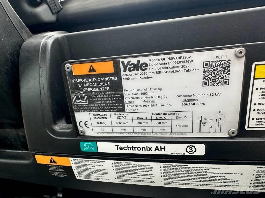 Yale gdp80vx9 Empilhadores Diesel