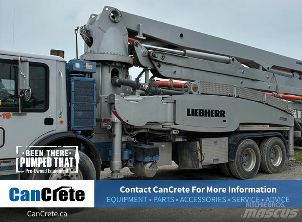 Liebherr 37Z4XXT Camiões bomba Betão