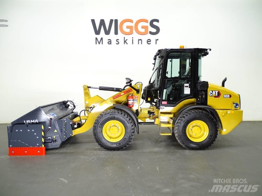 CAT 908 Pás carregadoras de rodas