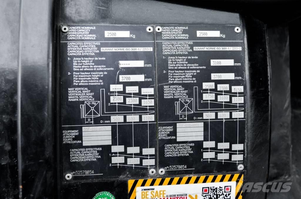 Manitou MC 25-4 D Empilhadores Diesel