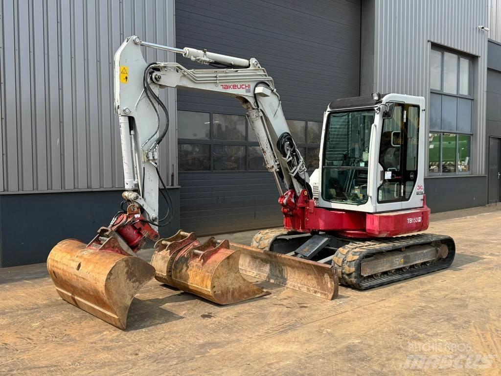 Takeuchi TB153FR Mini Escavadoras <7t