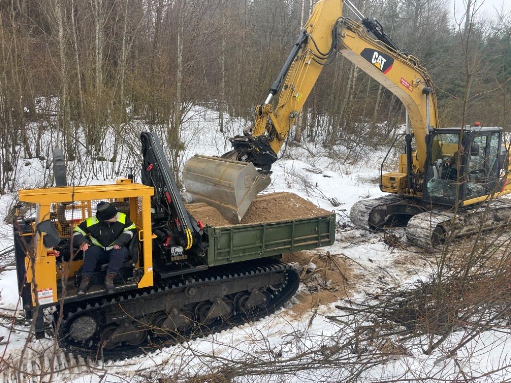 Morooka MST 800 Dumpers de lagartas