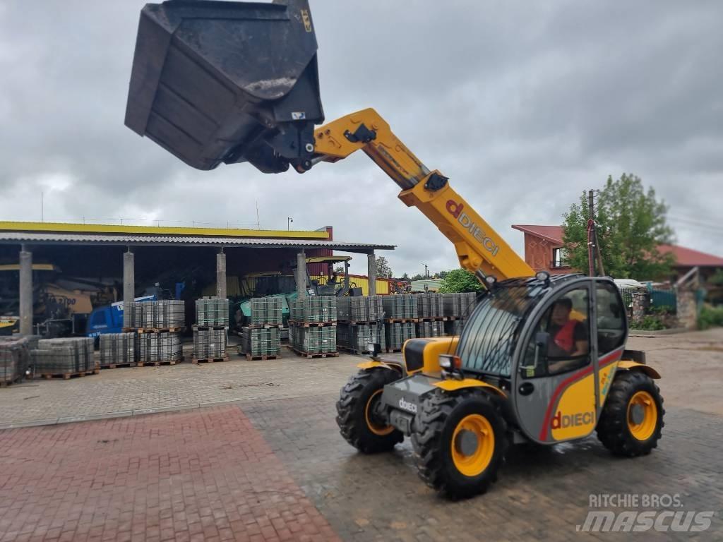 Dieci Mini Agri 25.6 Carregadoras rodas telescópicas