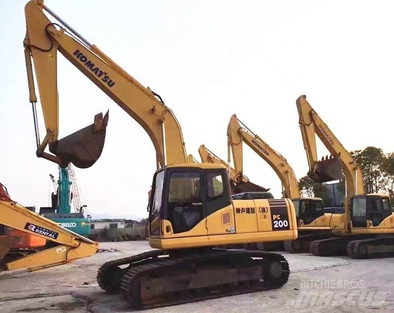 Komatsu pc200-7 Escavadoras de rastos