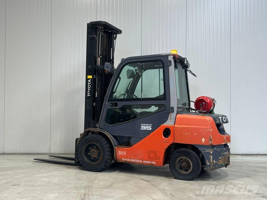 Toyota 02-8FGJF35 Empilhadores a gás