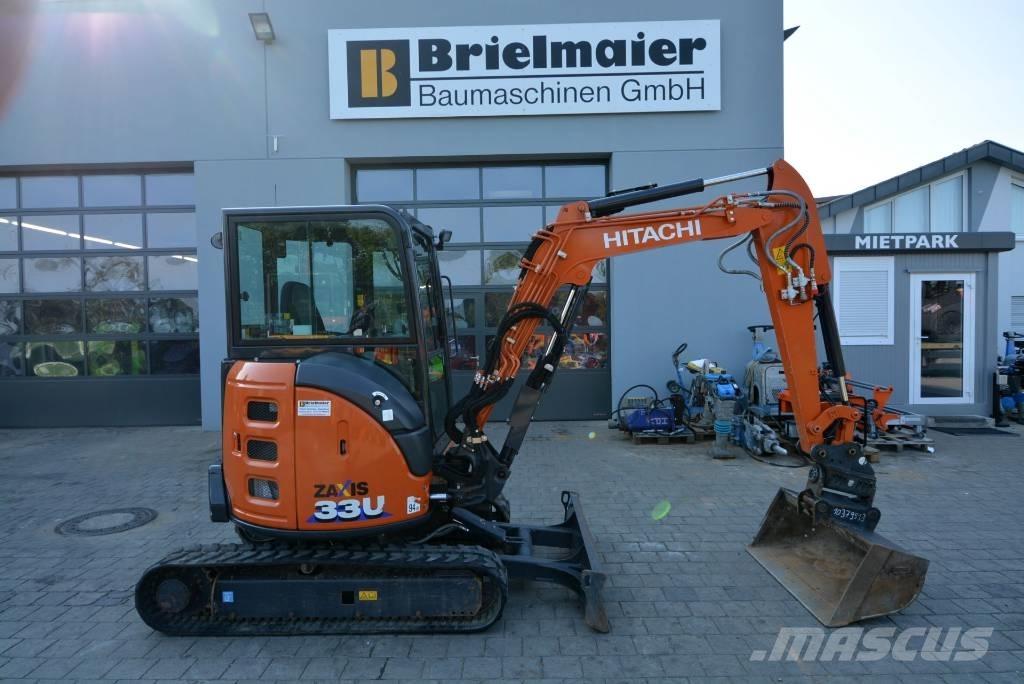 Hitachi ZX 33 U-6 Mini Escavadoras <7t