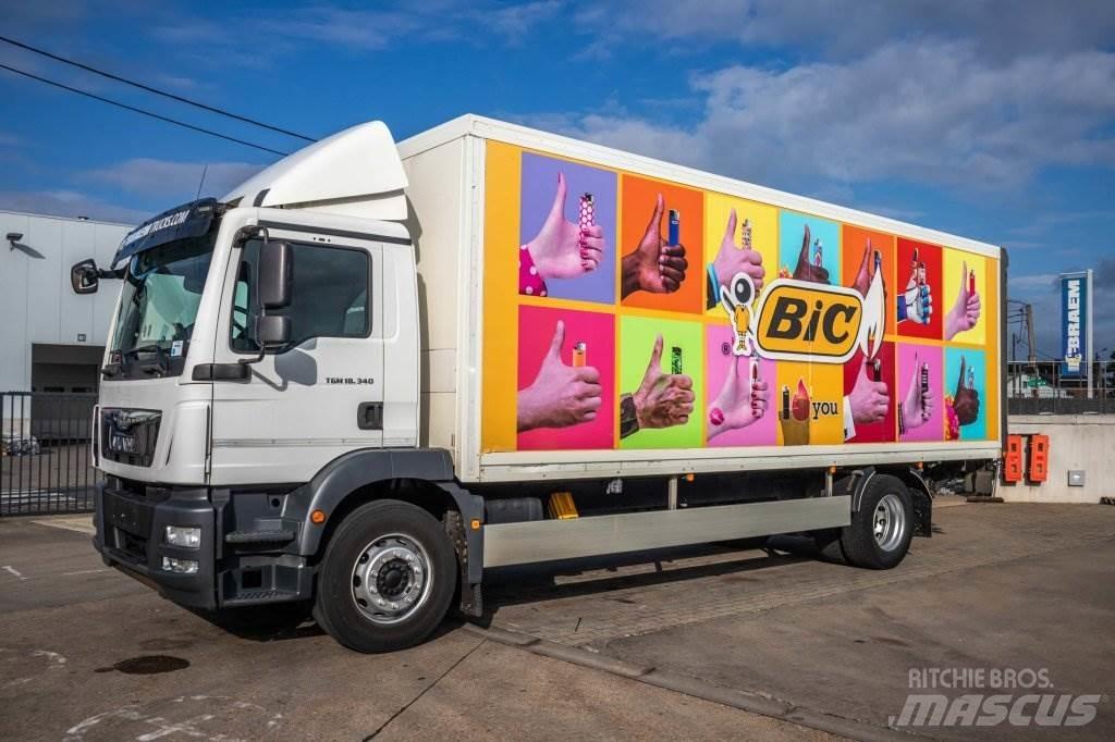 MAN TGM 18.340 BL Camiões de caixa fechada
