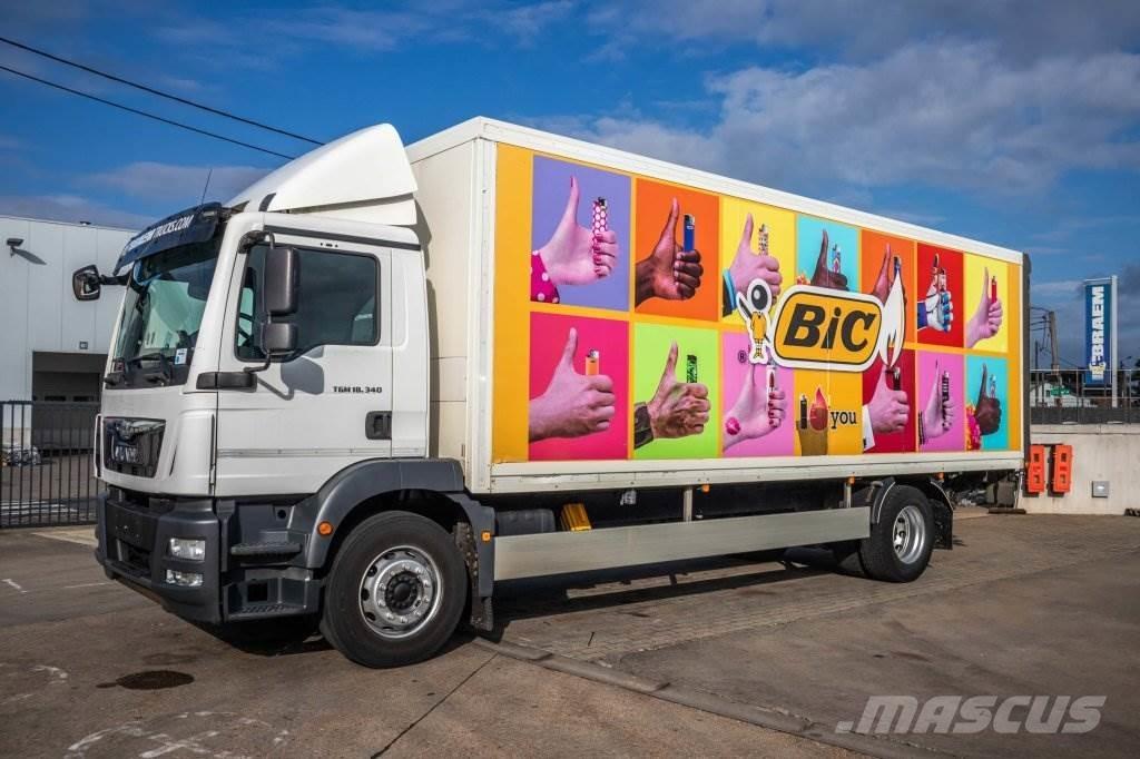 MAN TGM 18.340 BL Camiões de caixa fechada