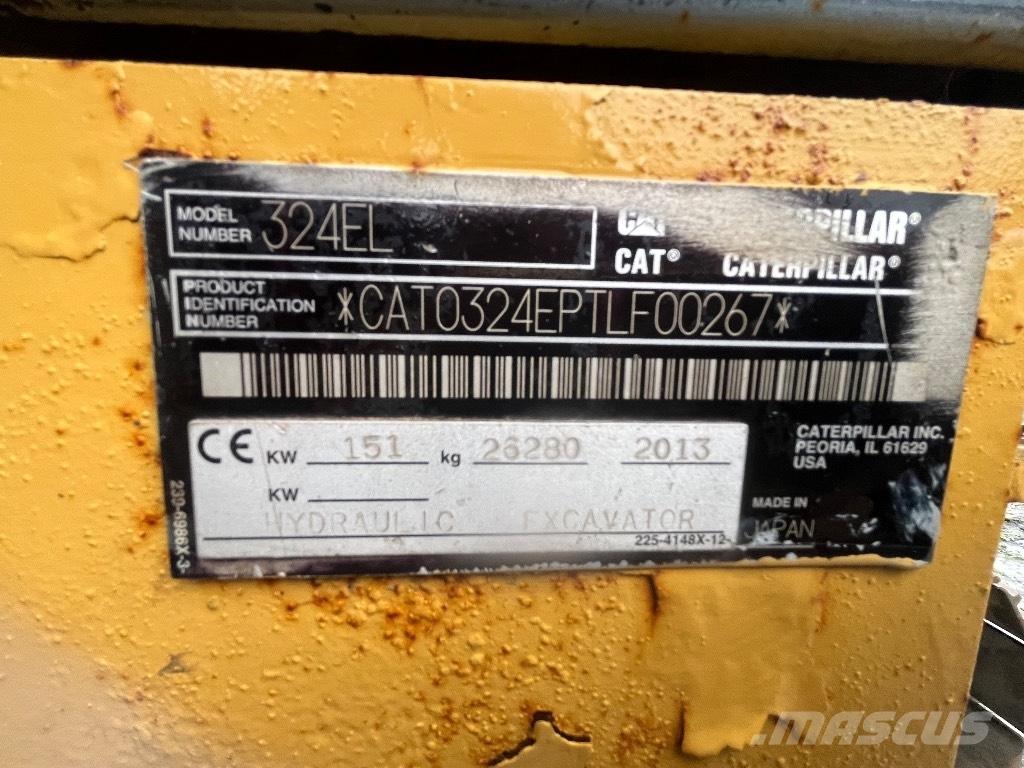 CAT 324 E Escavadoras de rastos