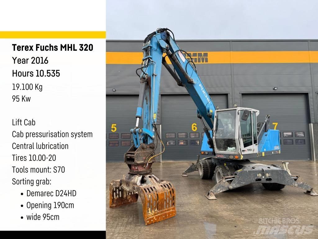 Fuchs MHL 320 Manipuladores de resíduos / indústria