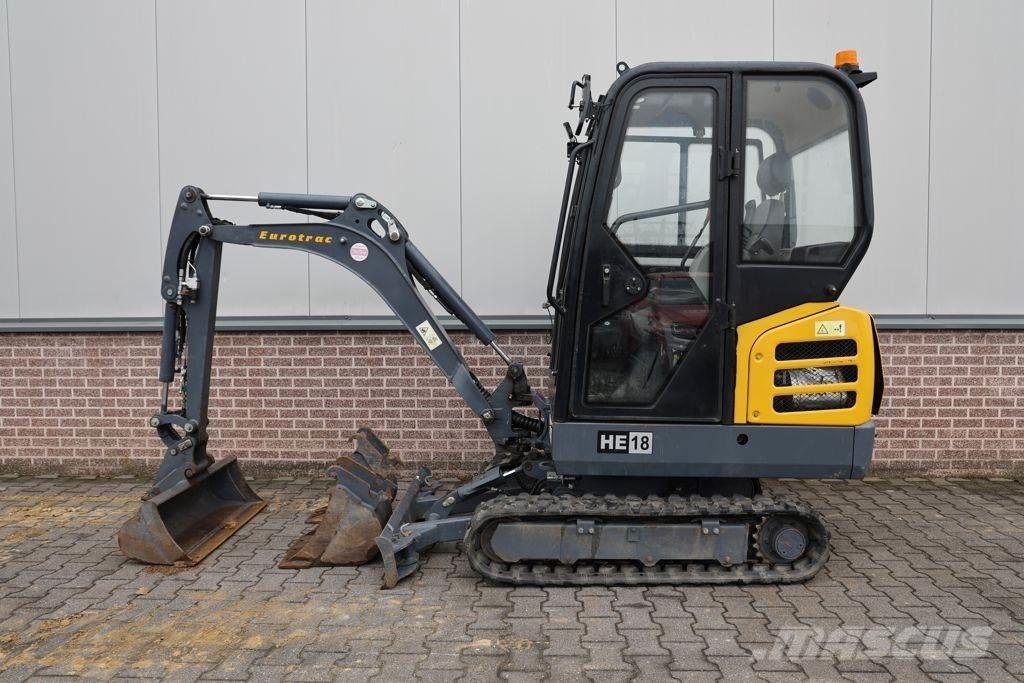 Eurotrac HE18 Mini Escavadoras <7t