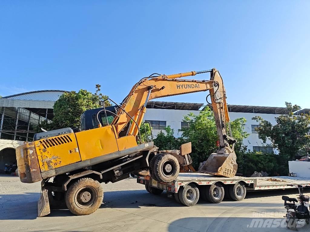 Hyundai Robex 210w-7 Escavadoras de rodas