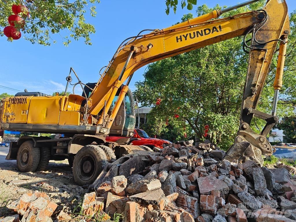 Hyundai Robex 210w-7 Escavadoras de rodas