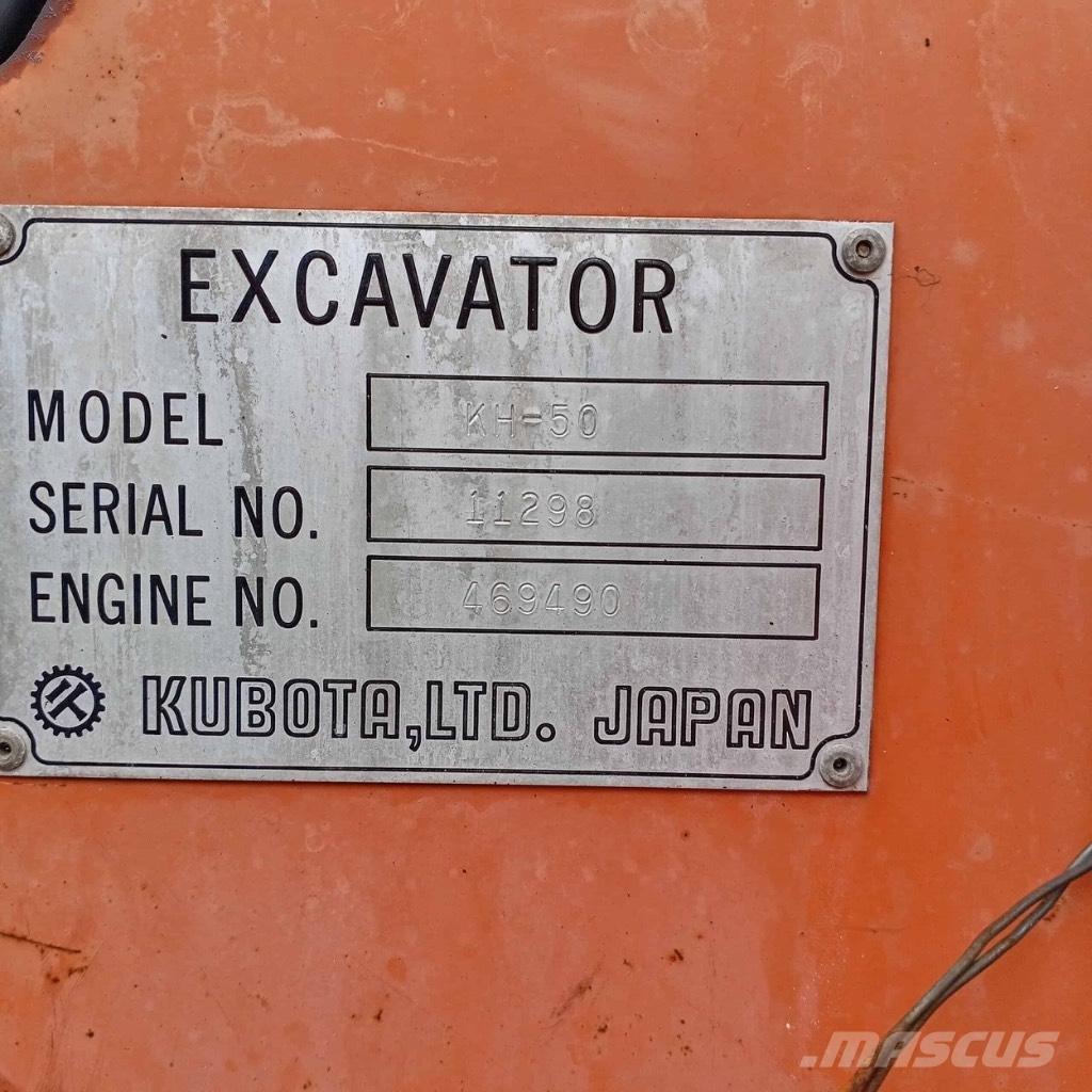Kubota KH 50 Mini Escavadoras <7t