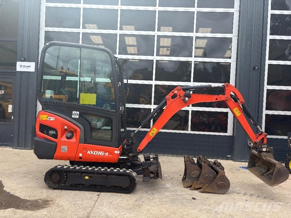 Kubota KX 016-4 Mini Escavadoras <7t