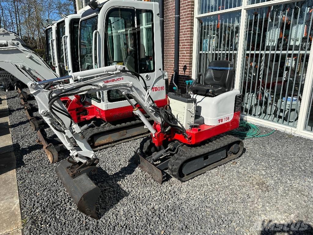 Takeuchi TB 108 Mini Escavadoras <7t