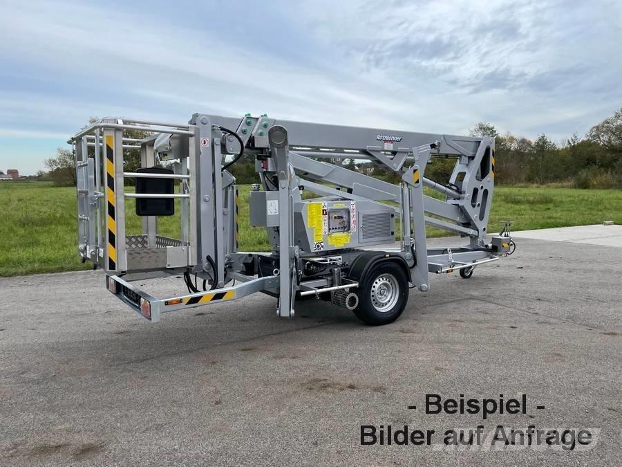 Europelift TM 18GT Plataformas aéreas montadas em atrelados