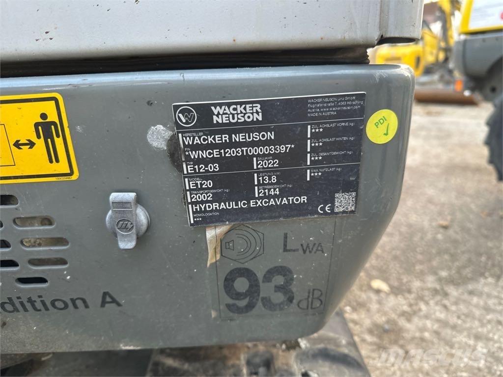 Wacker Neuson ET20 Escavadoras de rastos