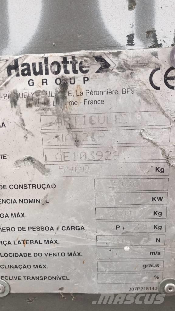 Haulotte HA 12 IP Elevadores braços articulados