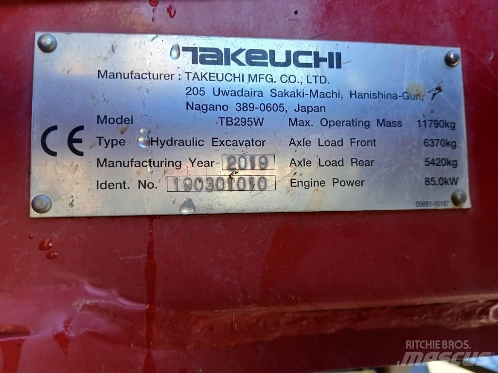 Takeuchi TB 295 W Escavadoras de rodas