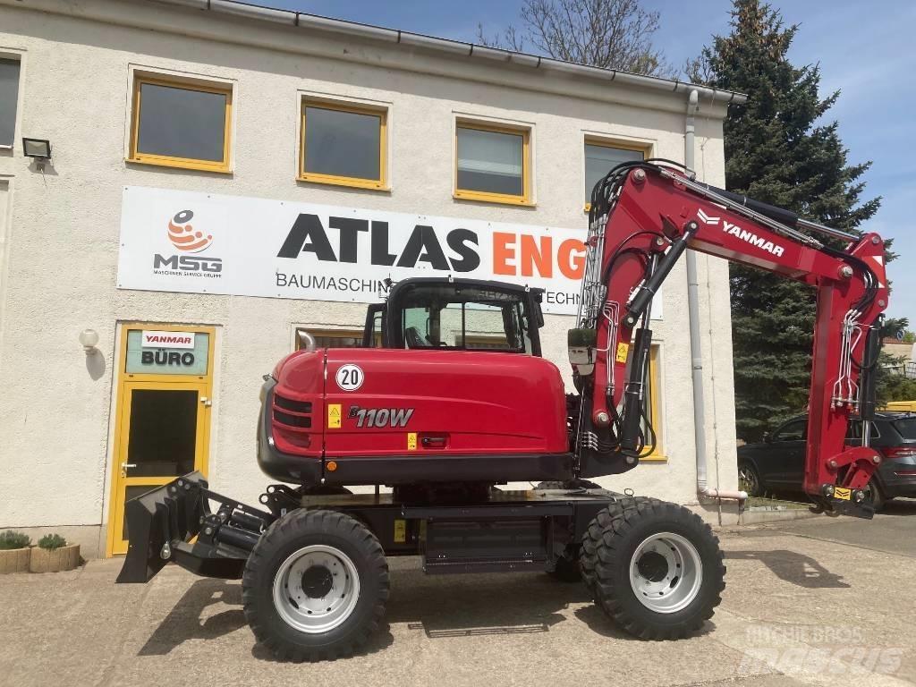 Yanmar B 110 W Escavadoras de rodas