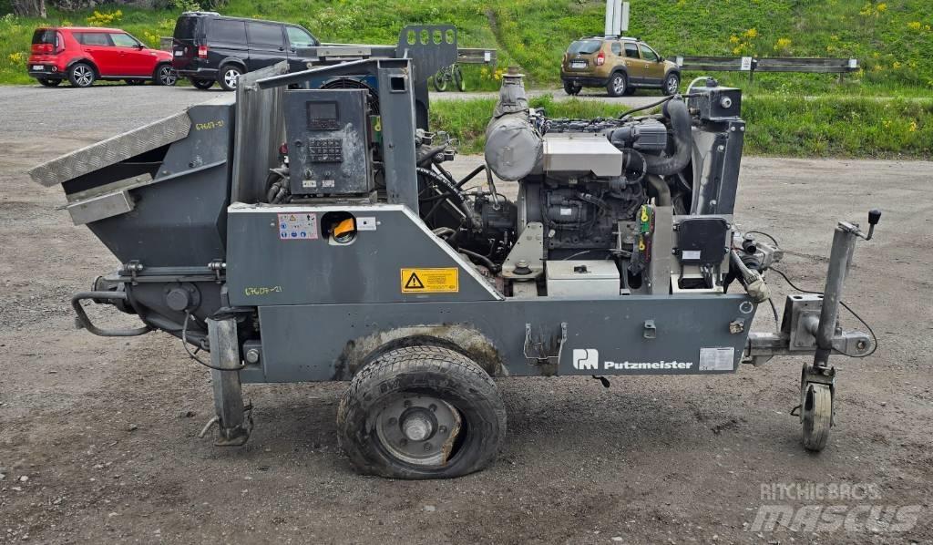 Putzmeister P 720 Bombas de Betonilha