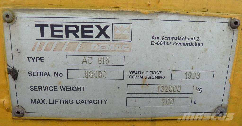 Demag AC 615 Gruas Todo terreno