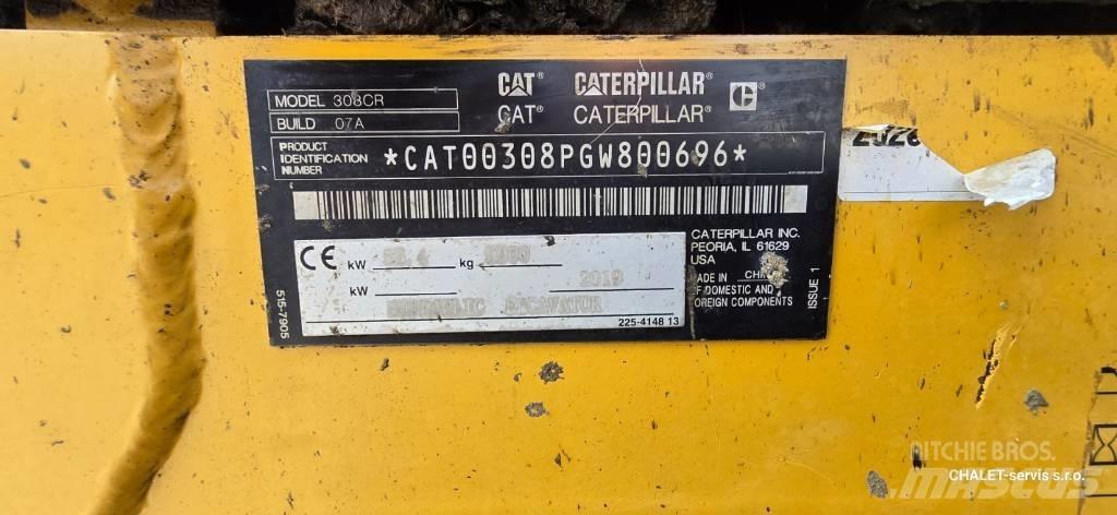 CAT 308 CR Escavadoras Midi 7t - 12t