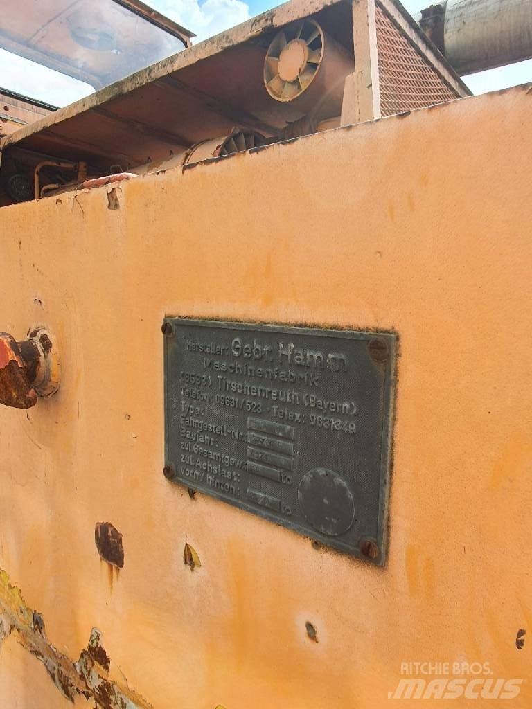Hamm GRW 10 Cilindros Compactadores de pneus