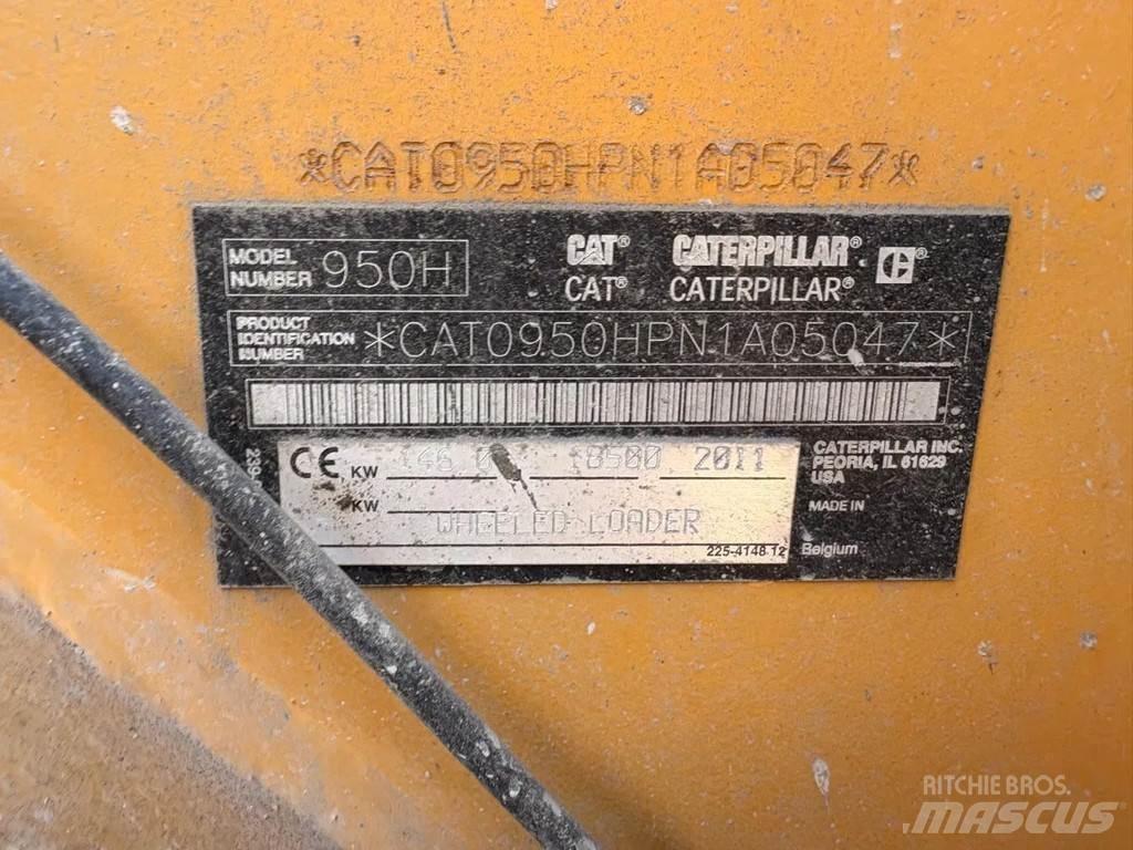 CAT 950H Pás carregadoras de rodas