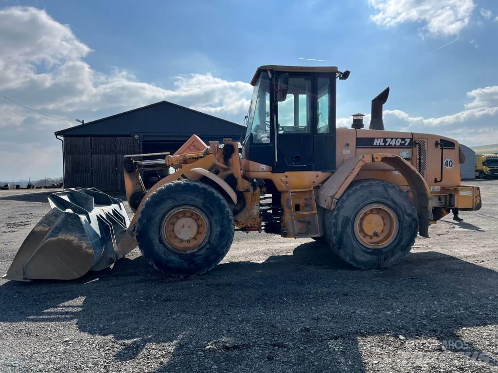 Hyundai HL 740-7 A Pás carregadoras de rodas