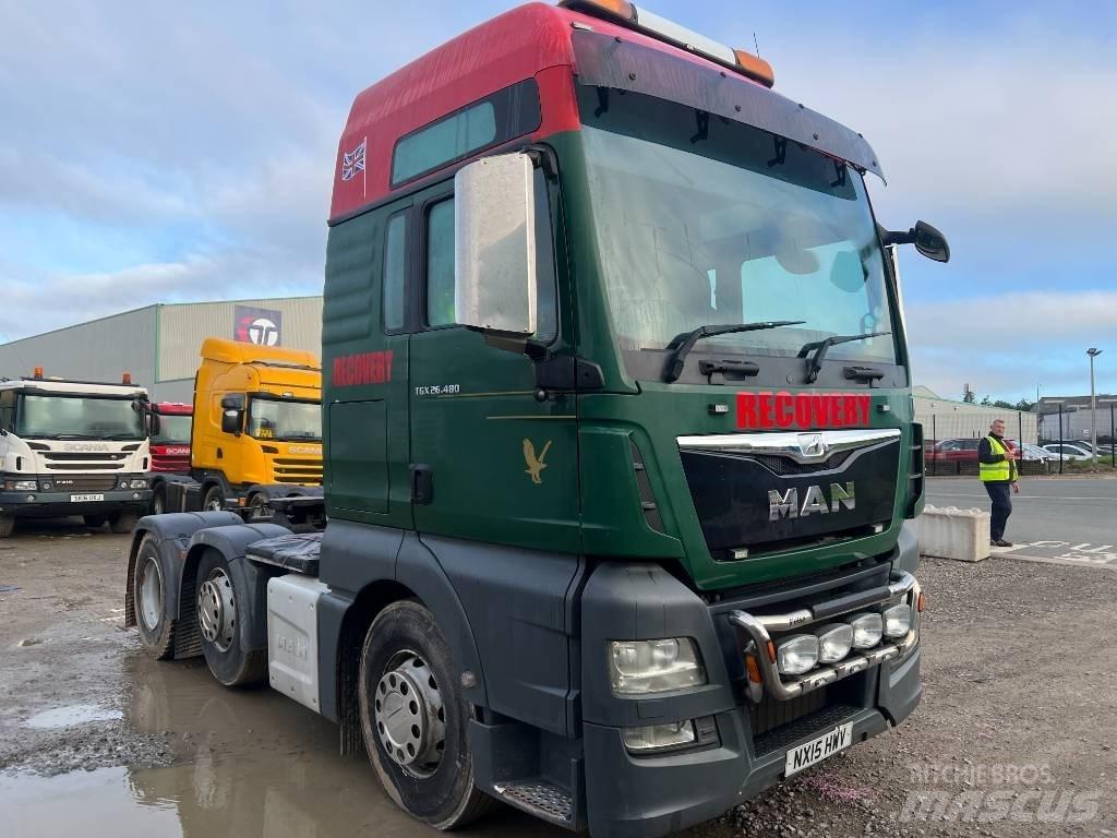 MAN TGX 26.480 Tractores (camiões)