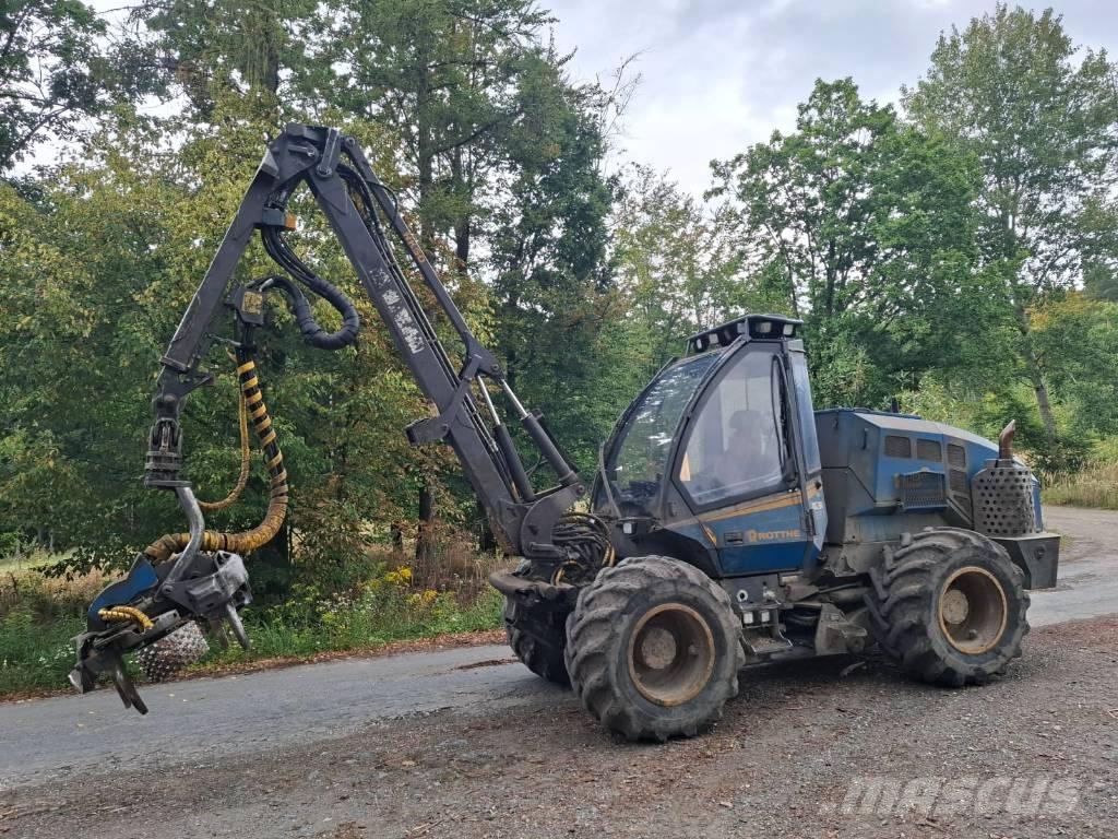 Rottne H8D Processadores florestais