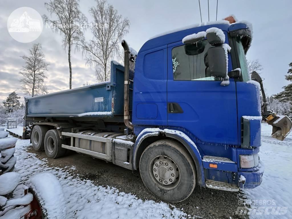 Scania R 124 GB 470 Camiões Ampliroll