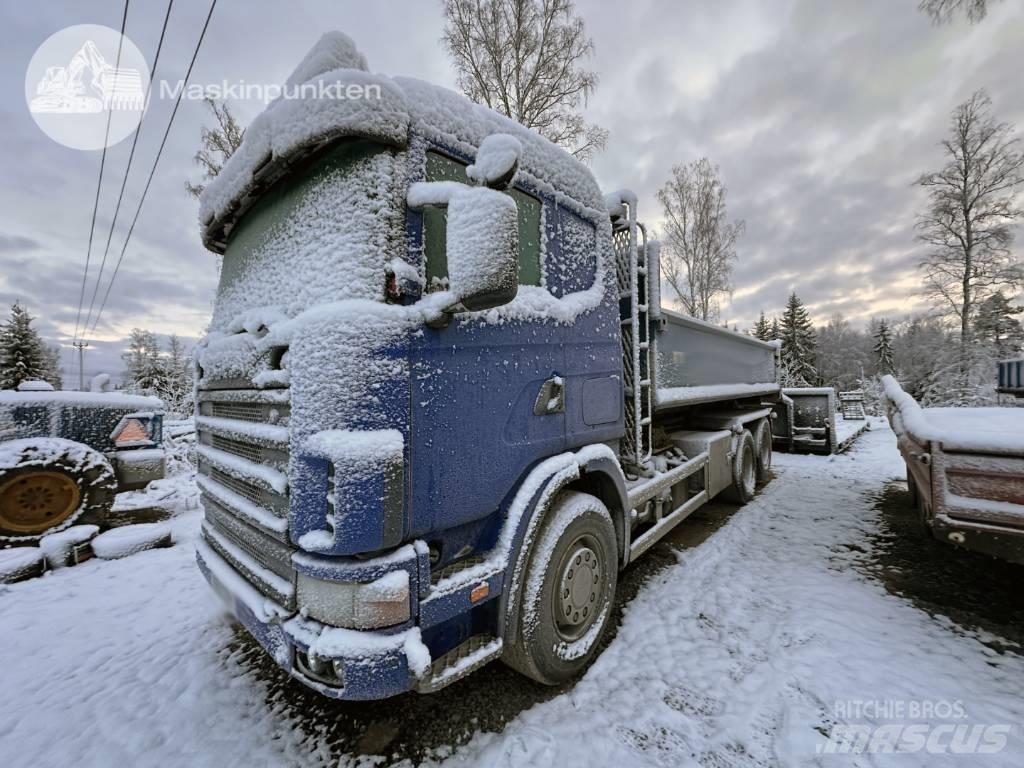 Scania R 124 GB 470 Camiões Ampliroll
