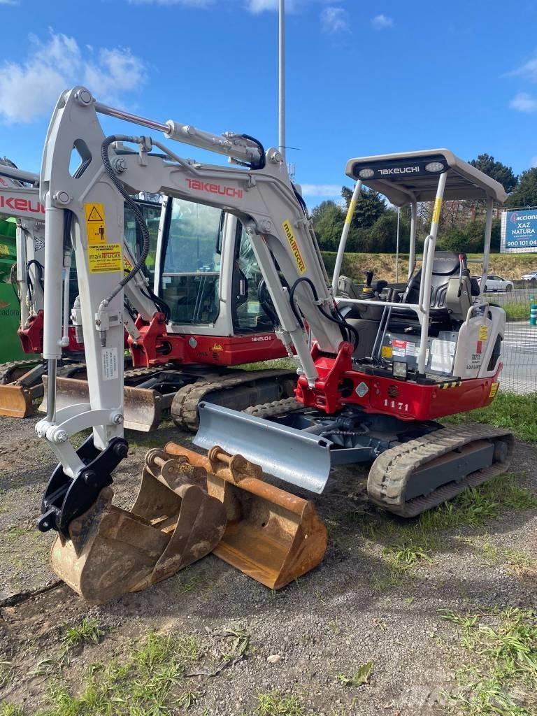 Takeuchi TB225 Mini Escavadoras <7t