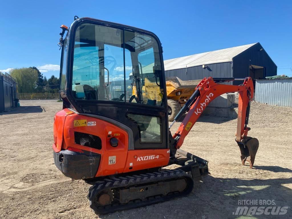 Kubota KX 016-4 Mini Escavadoras <7t