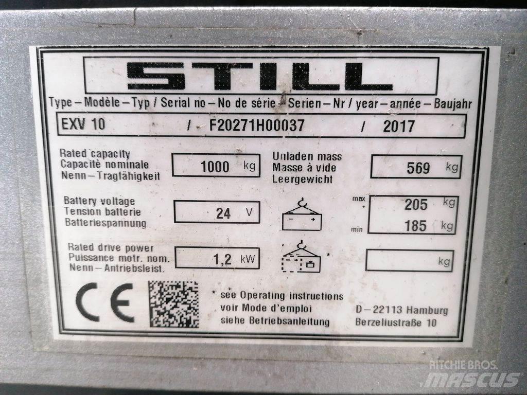 Still EXV10 Empilhador para operador externo