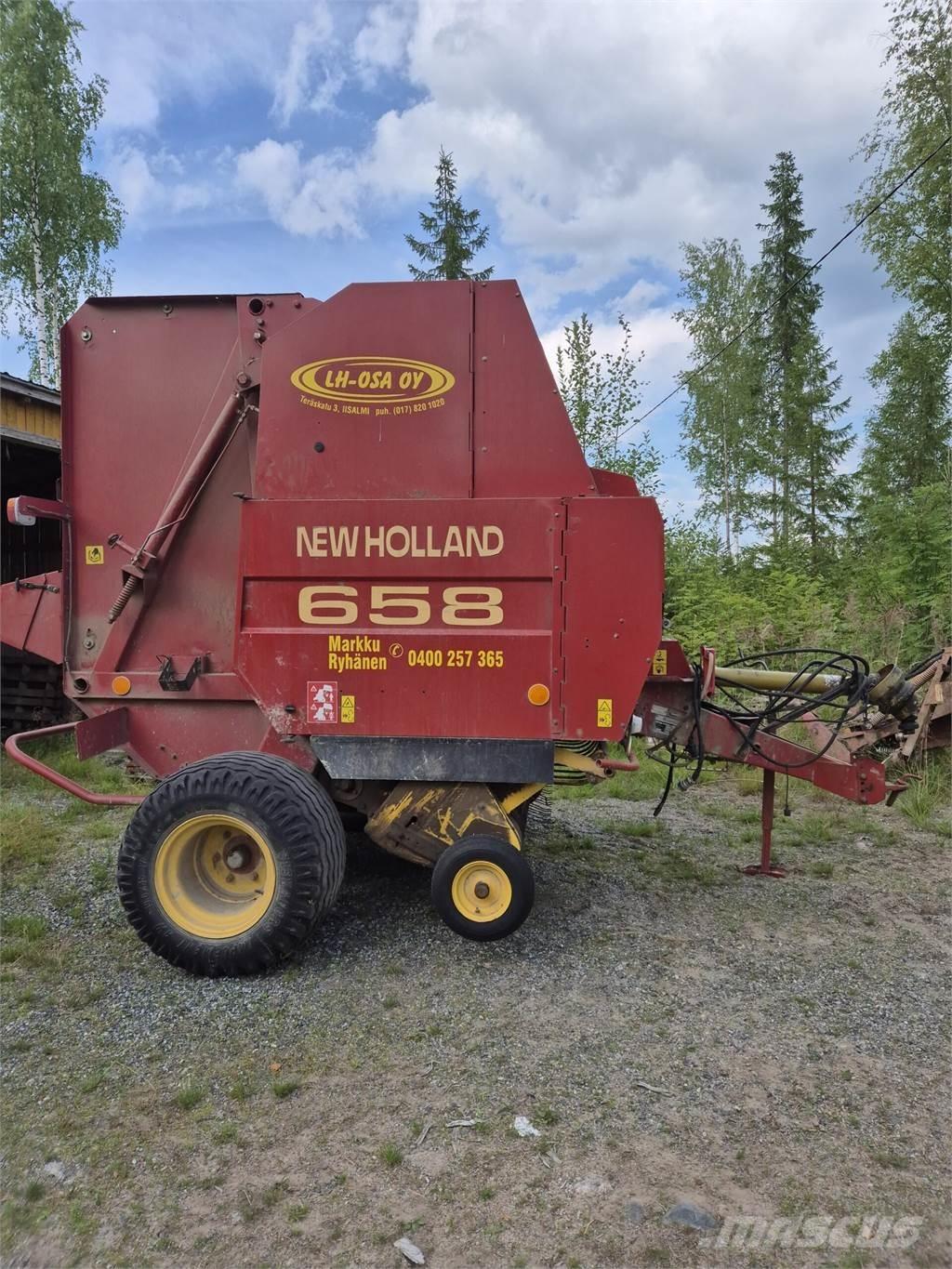 New Holland 658 Enfardadeira de rolos