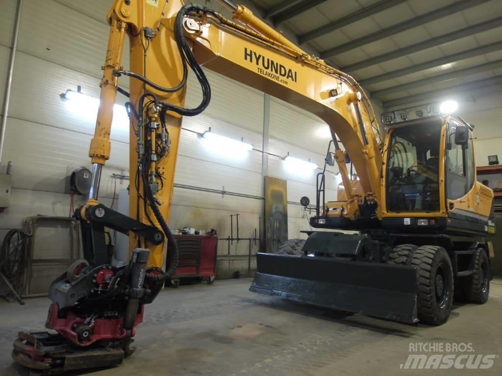 Hyundai R 160 W-9A Escavadoras de rodas
