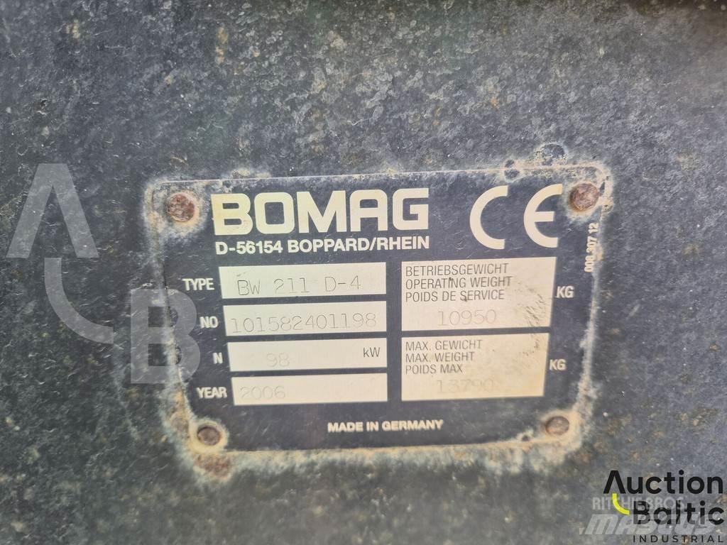 Bomag BW 211 D-4 Cilindros Compactadores monocilíndricos