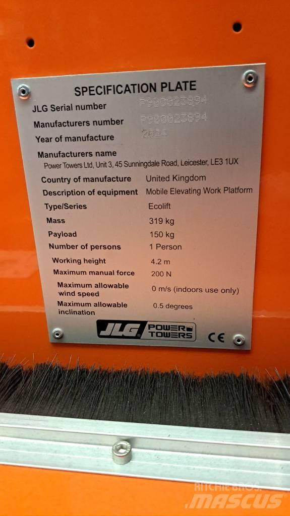 JLG Ecolift (NEW 2024) Outros elevadores e plataformas