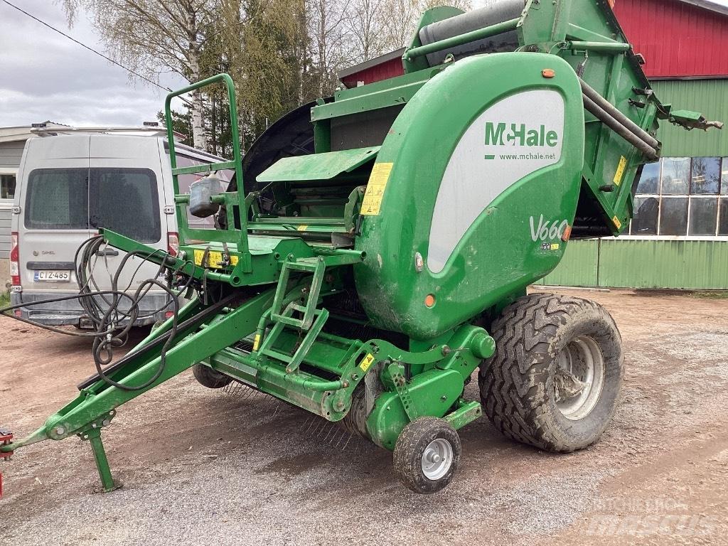 McHale V 660 Enfardadeira de rolos