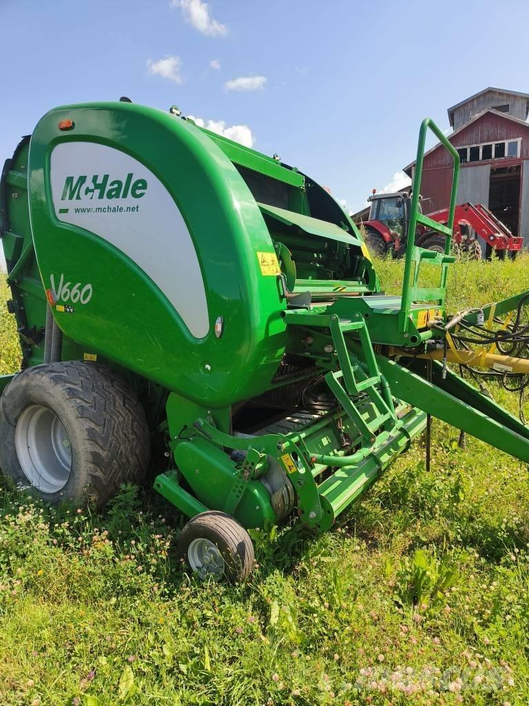 McHale V 660 Enfardadeira de rolos