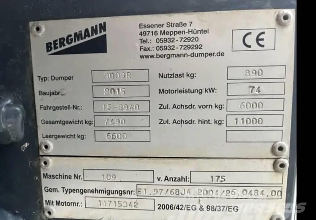 Bergmann Dumper Camiões articulados